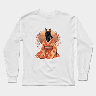 Great Dane Samurai Long Sleeve T-Shirt